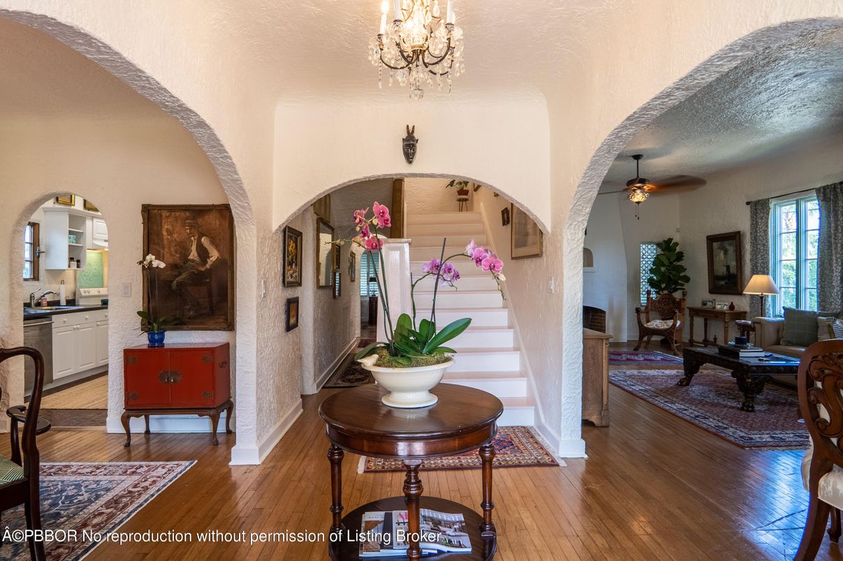 Chandelier, Interior, Wood Texture Flooring