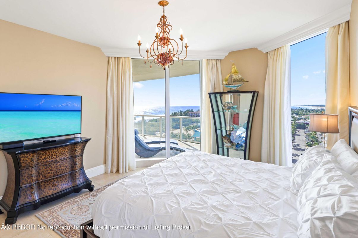Bedroom, Chandelier, Interior