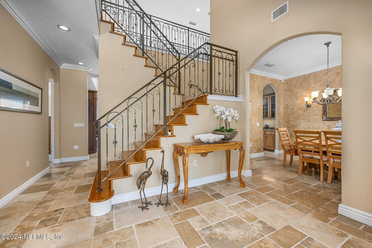Chandelier, Dining room, Interior, Recessed Lighting