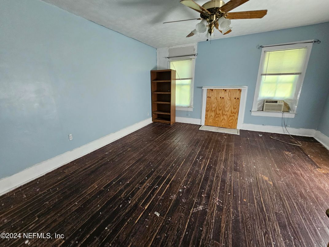 Empty room, Interior, Wood Texture Flooring