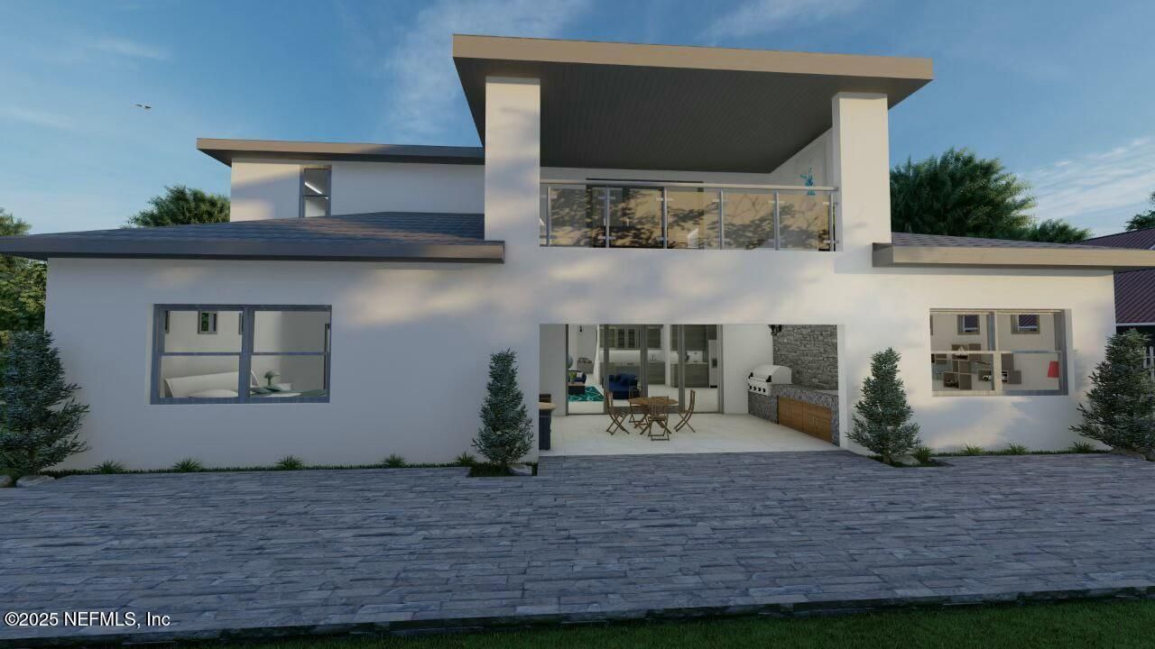 Exterior, Facade, Modern