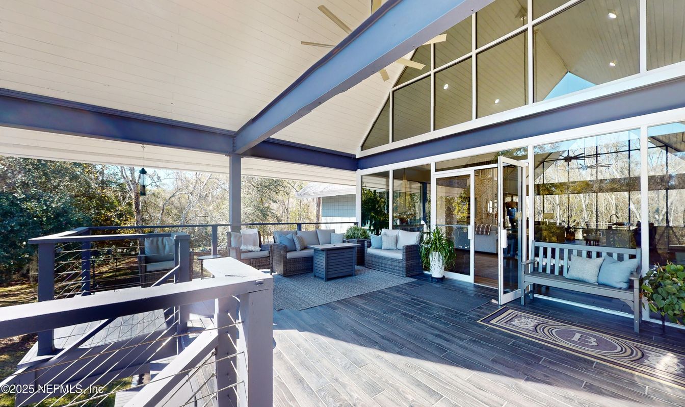 Exterior, Wood Texture Flooring