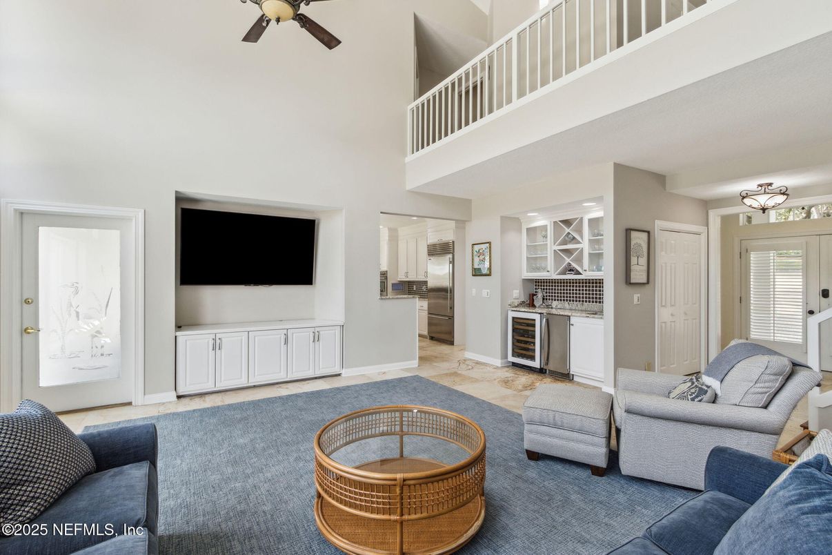 Interior, Kitchen, Living room