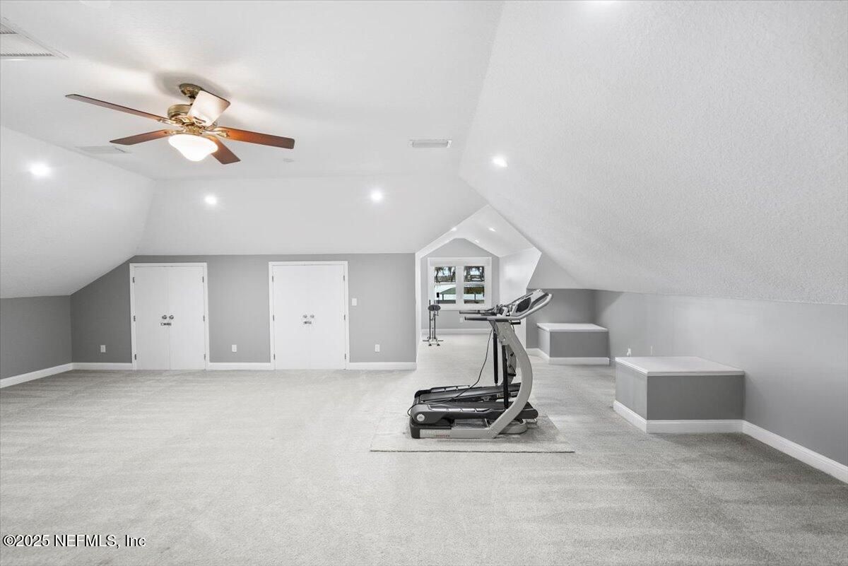 Fitness Equipment, Interior, Recessed Lighting