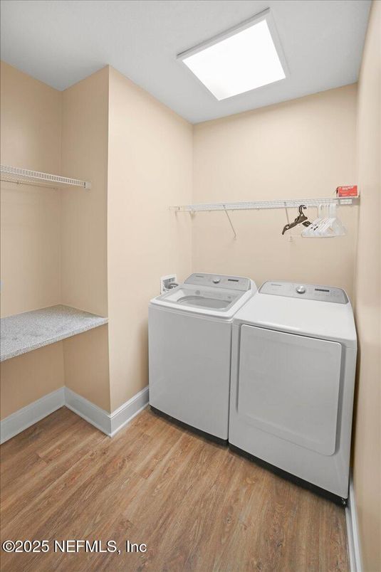 Interior, Recessed Lighting, Utility Closets, Washer, Wood Texture Flooring