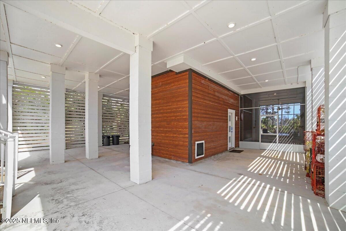 Interior, Recessed Lighting, Wooden Walls