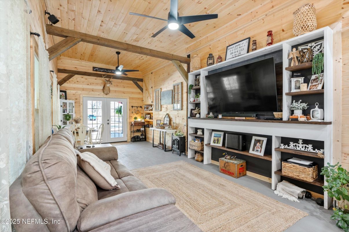 Interior, Living room, Wooden Beams, Wooden Ceilings, Wooden Walls