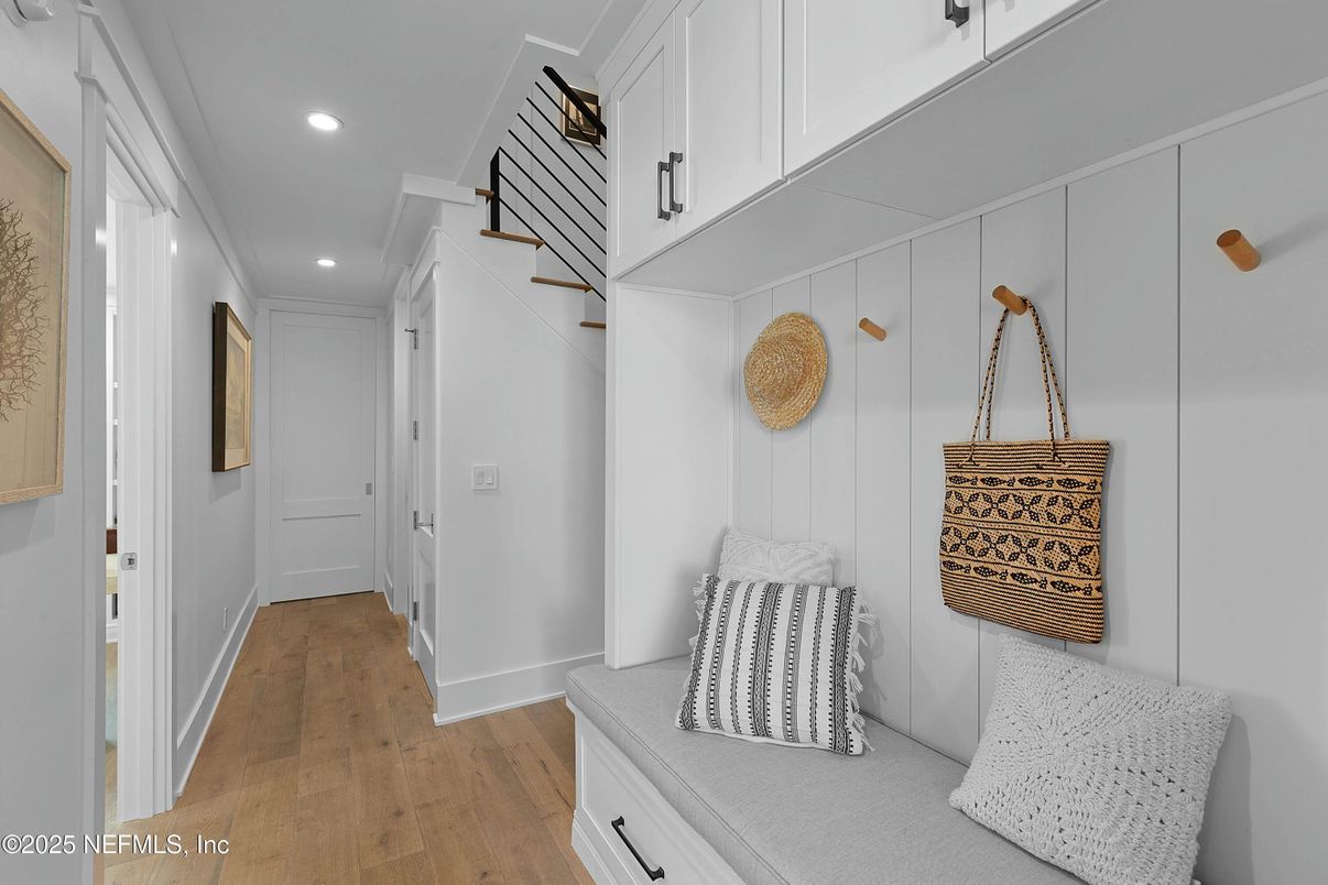 Interior, Recessed Lighting, Wood Texture Flooring