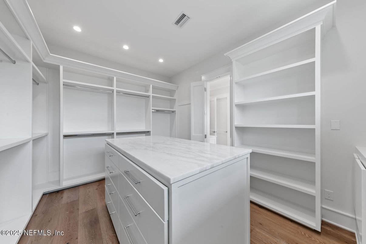 Interior, Recessed Lighting, Walk-in Closets, Wood Texture Flooring