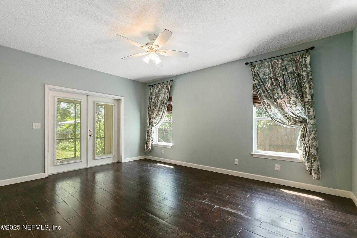 Empty room, Interior, Wood Texture Flooring