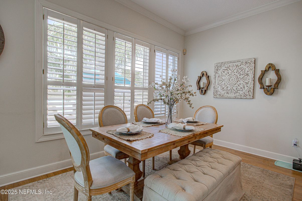 Dining room, Interior, Wood Texture Flooring