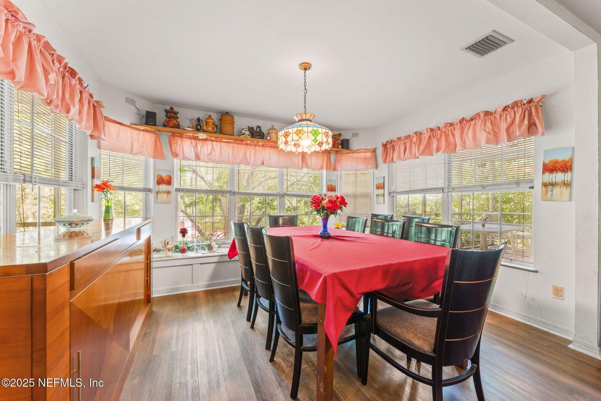 Dining room, Interior, Wood Texture Flooring