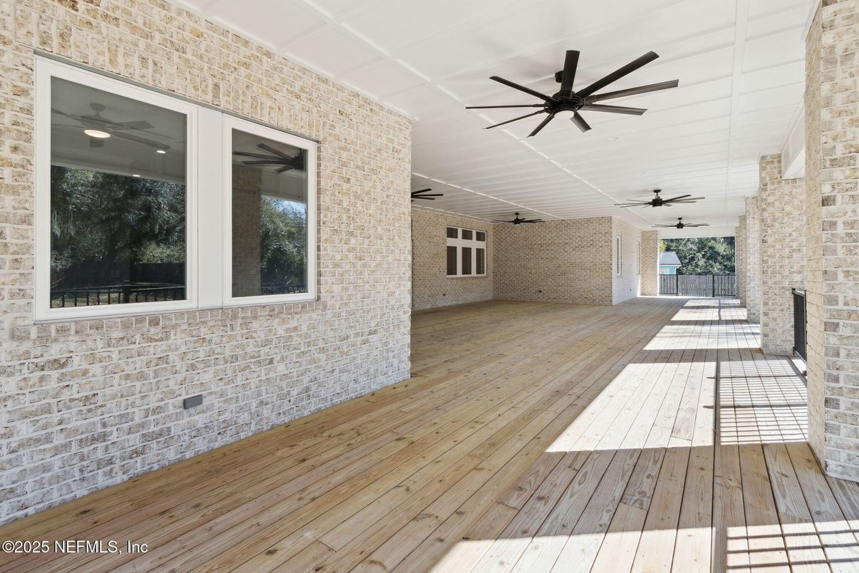 Interior, Stone Walls, Wood Texture Flooring