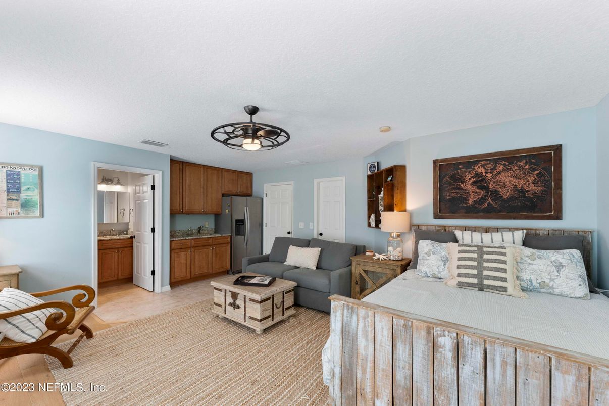 Interior, Kitchen, Living room