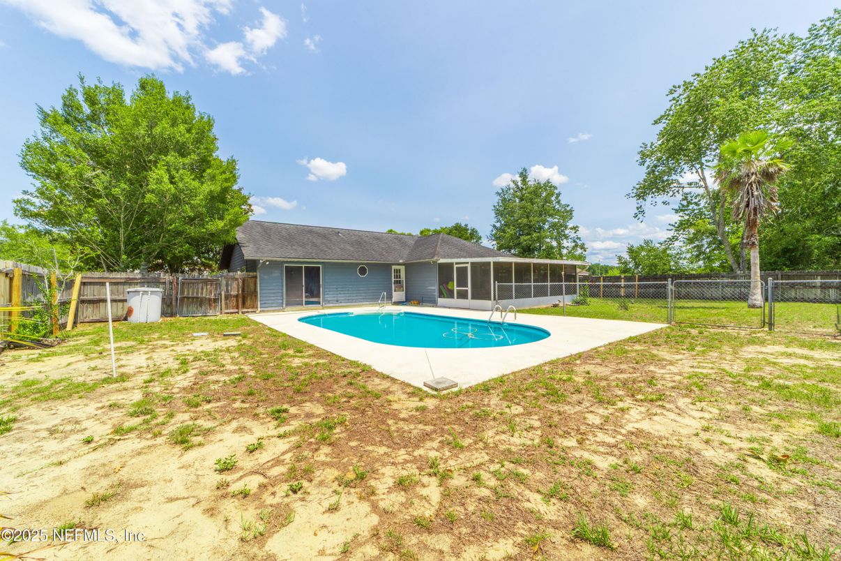 Backyard, Exterior, Pool