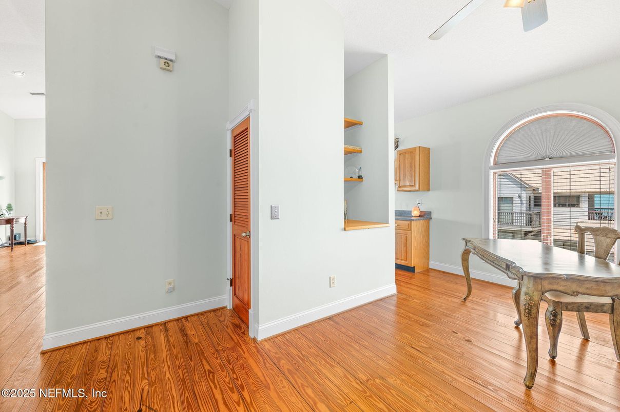 Dining room, Interior, Wood Texture Flooring