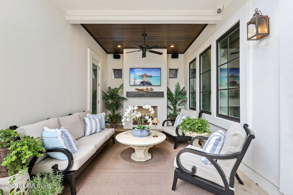 Exterior, Fireplace, Interior, Living room