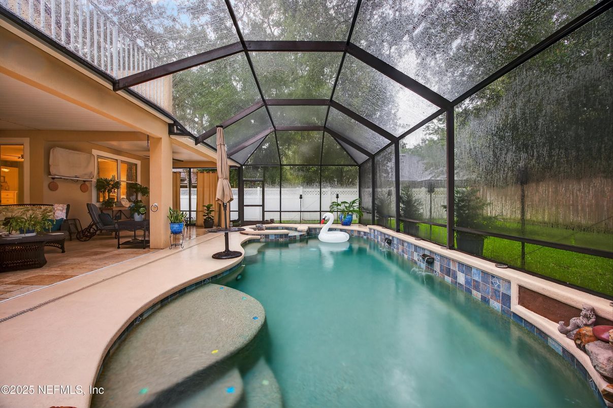 Glass Ceilings, Interior, Pool, Sun Room