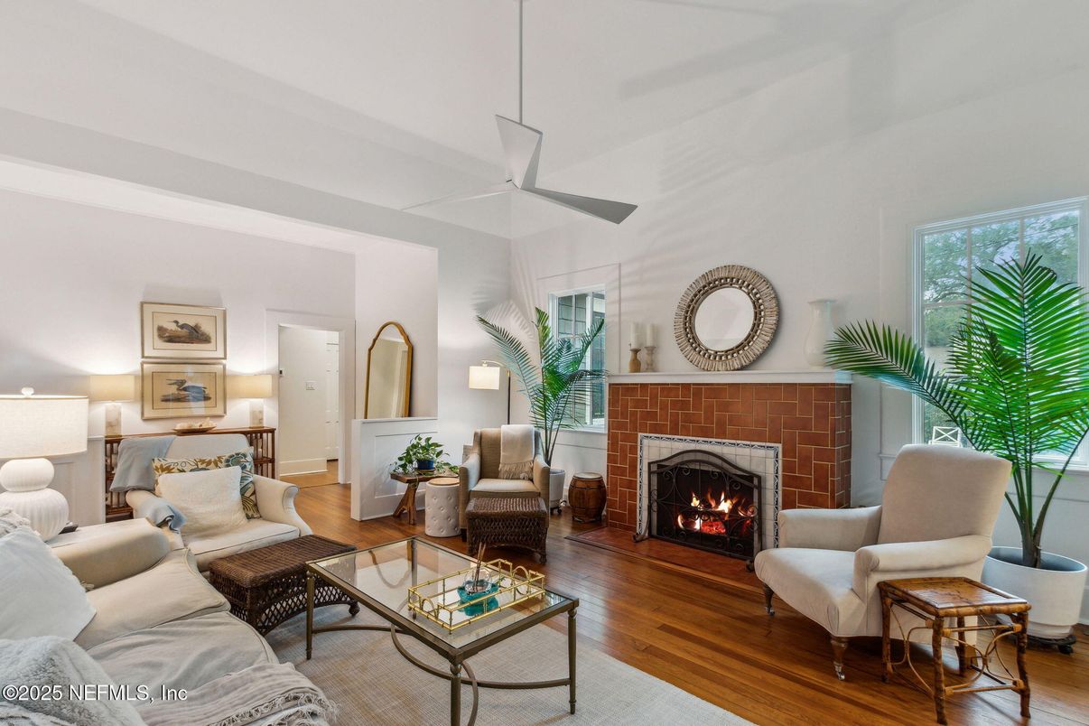 Fireplace, Interior, Living room, Wood Texture Flooring