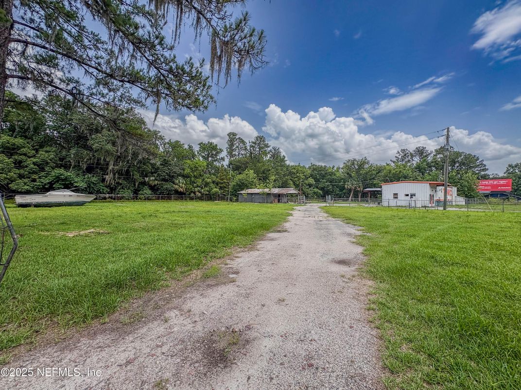 Backyard, Detached Garage, Exterior