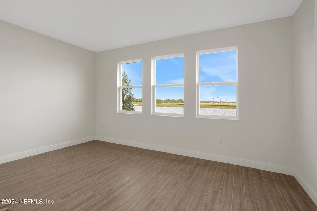 Empty room, Interior, Wood Texture Flooring
