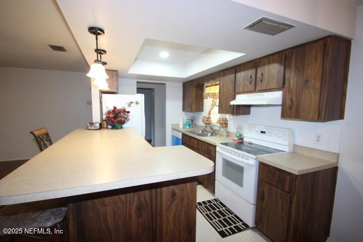Interior, Kitchen, Pendant Lights, Recessed Lighting
