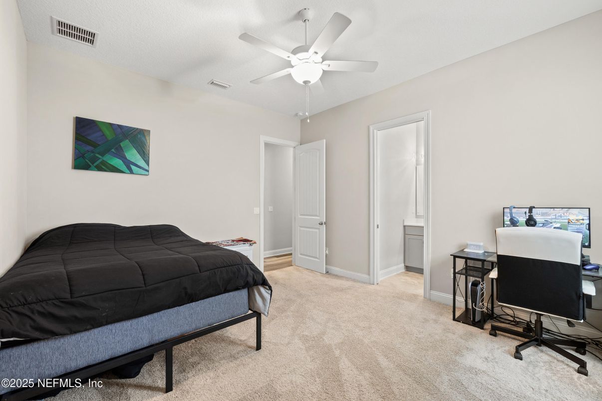 Bedroom, Home Office, Interior