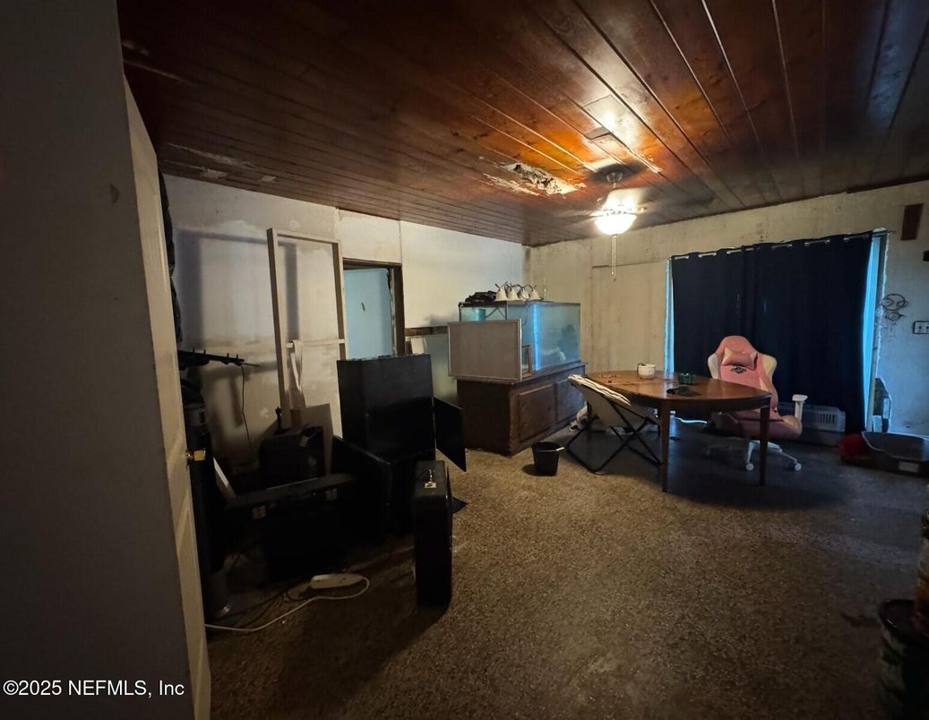 Home Office, Interior, Wooden Ceilings