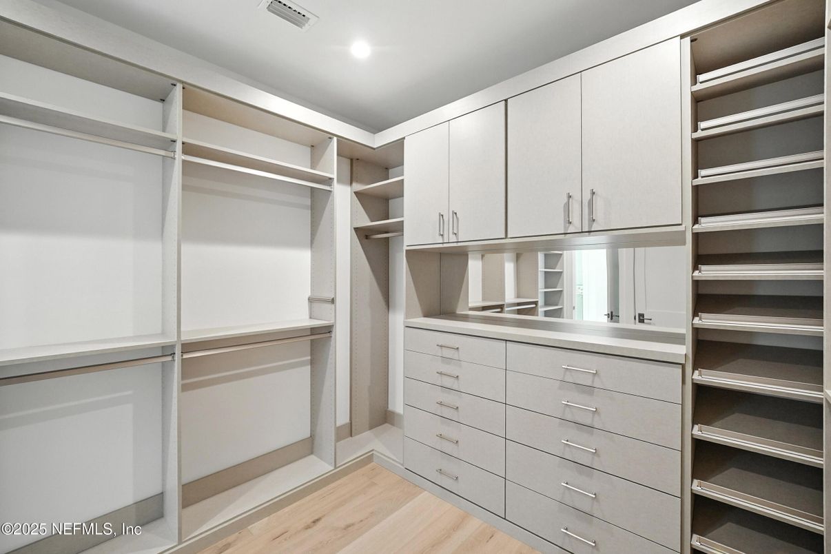 Interior, Recessed Lighting, Walk-in Closets, Wood Texture Flooring