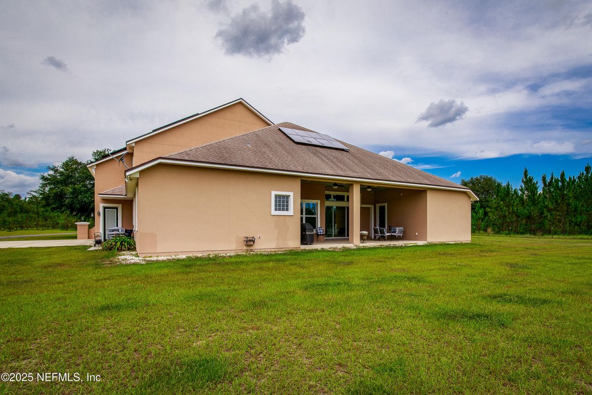 Backyard, Exterior, Solar Panels