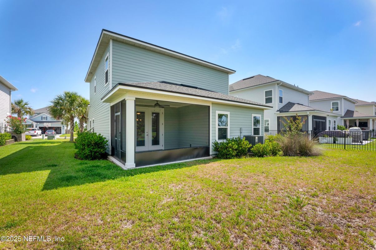 Backyard, Exterior