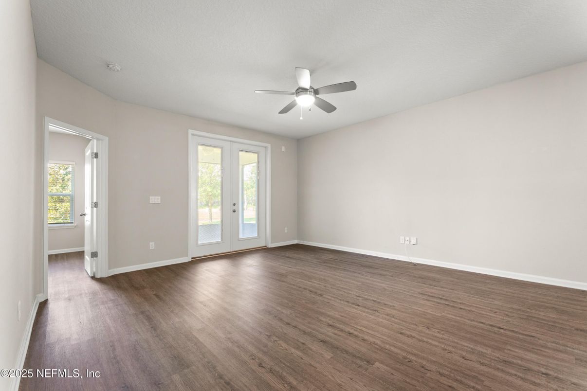 Empty room, Interior, Wood Texture Flooring