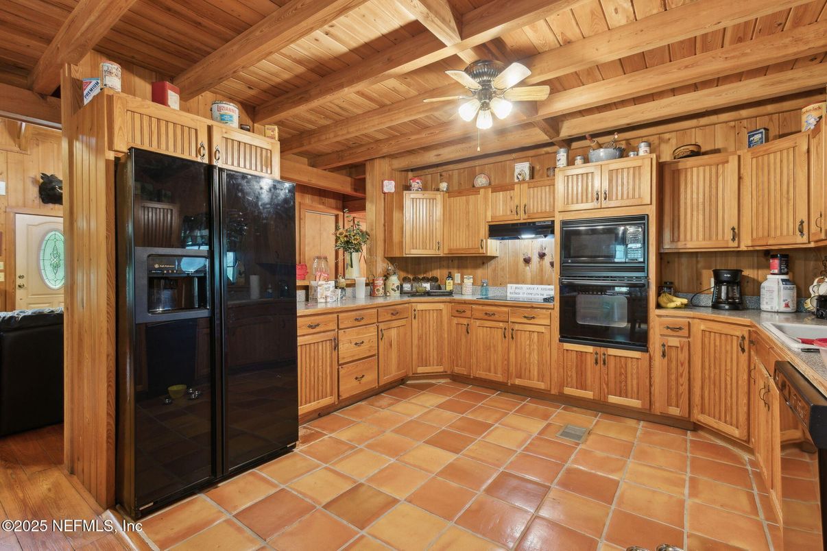 Interior, Kitchen, Wooden Beams, Wooden Ceilings, Wooden Walls