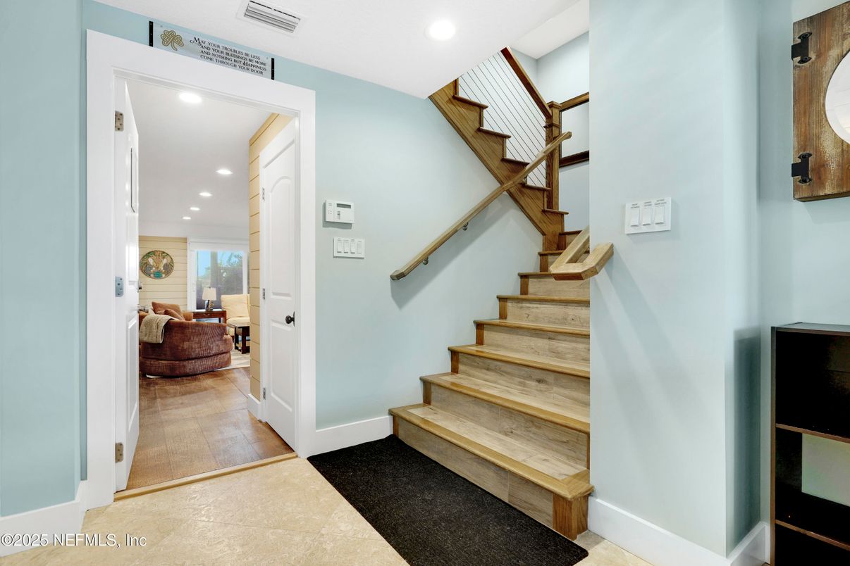 Interior, Recessed Lighting, Wood Texture Flooring
