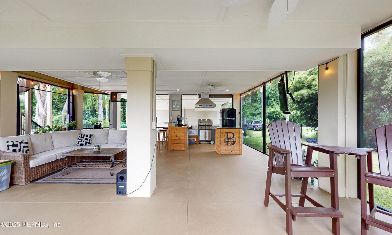 Interior, Kitchen, Living room, Recessed Lighting, Stainless Steel Appliances