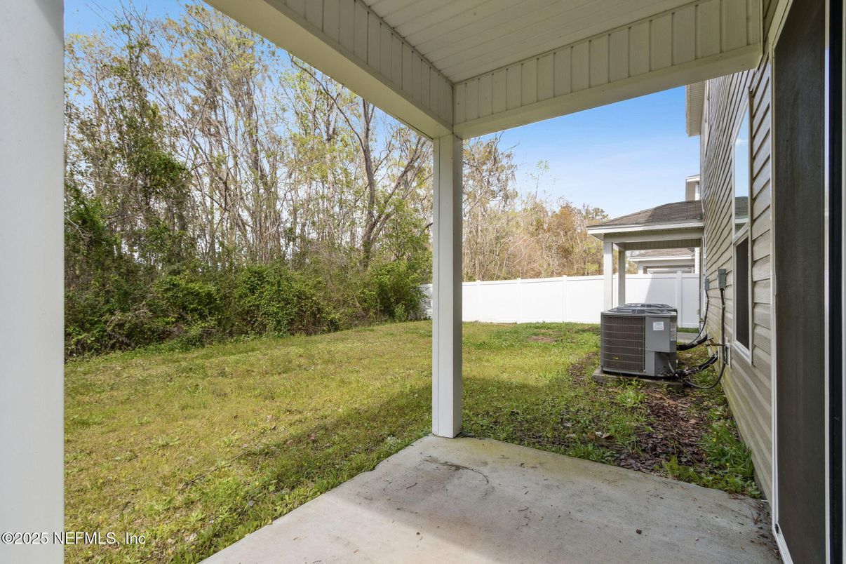 Backyard, Exterior