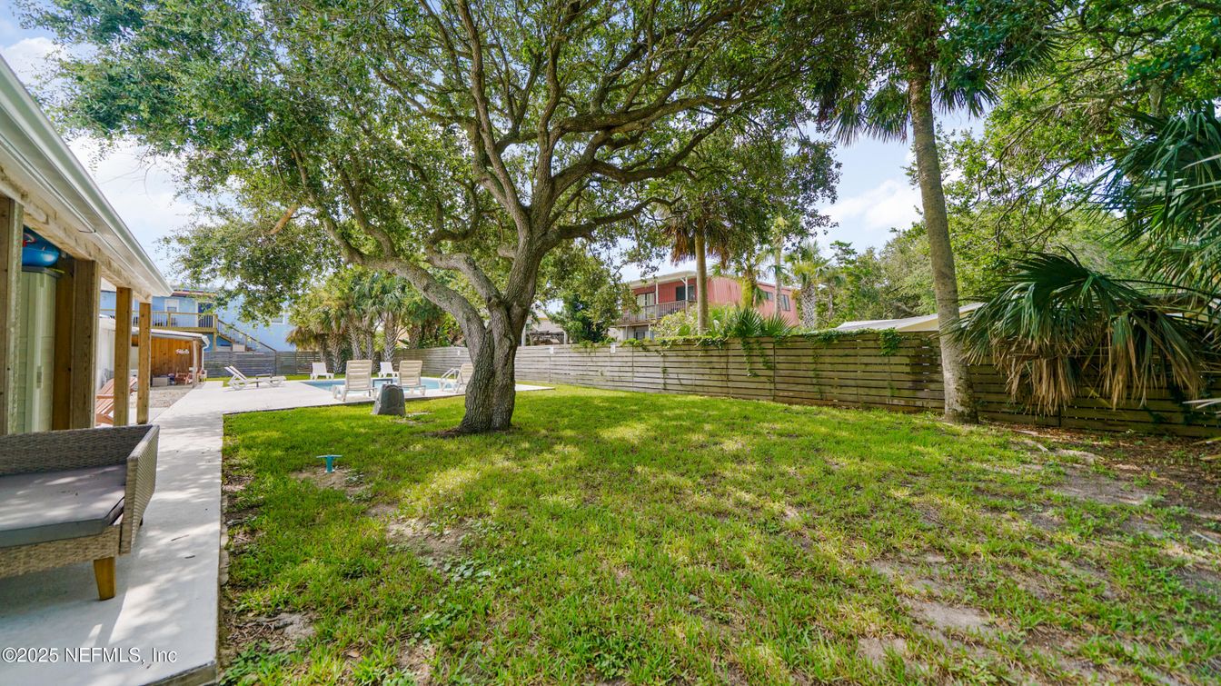 Backyard, Exterior