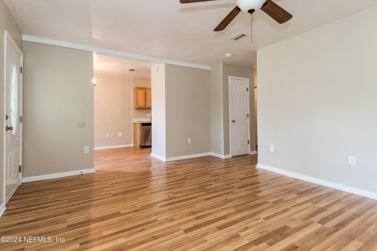 Empty room, Interior, Wood Texture Flooring