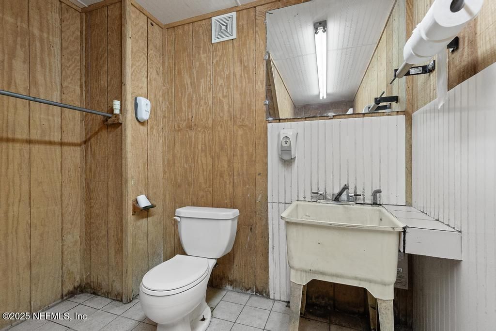 Bathroom, Interior, Wooden Walls