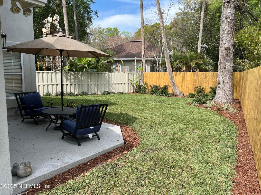 Backyard, Exterior