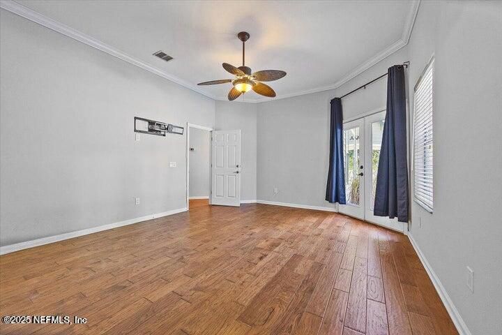 Empty room, Interior, Wood Texture Flooring