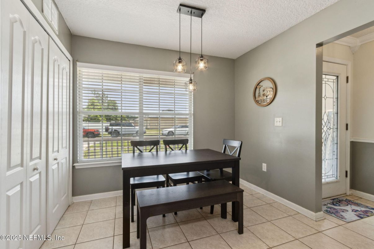 Dining room, Interior, Pendant Lights