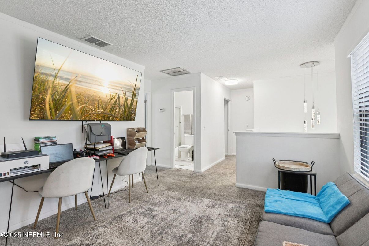 Home Office, Interior, Pendant Lights