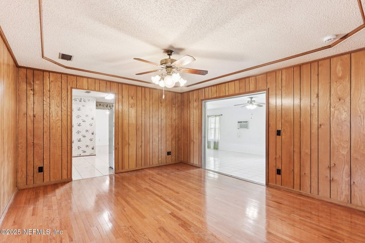 Empty room, Interior, Wood Texture Flooring, Wooden Walls