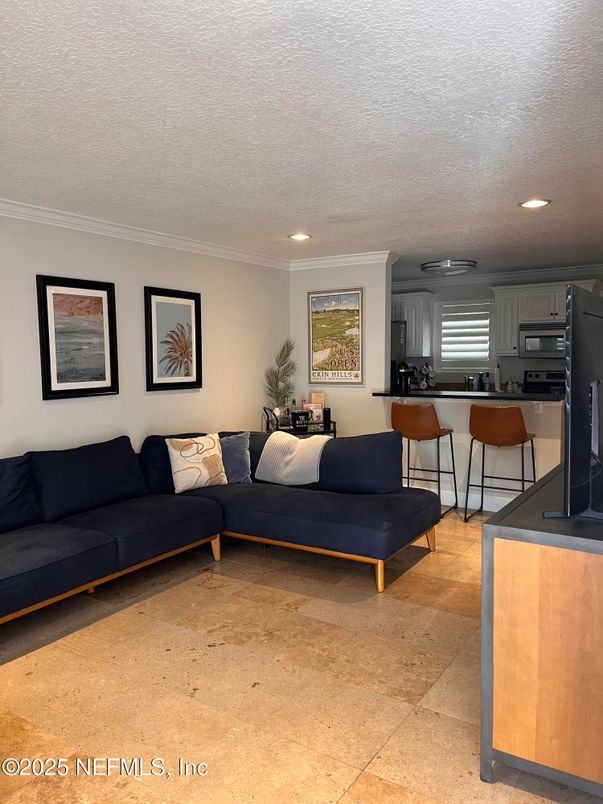 Interior, Kitchen, Living room, Recessed Lighting