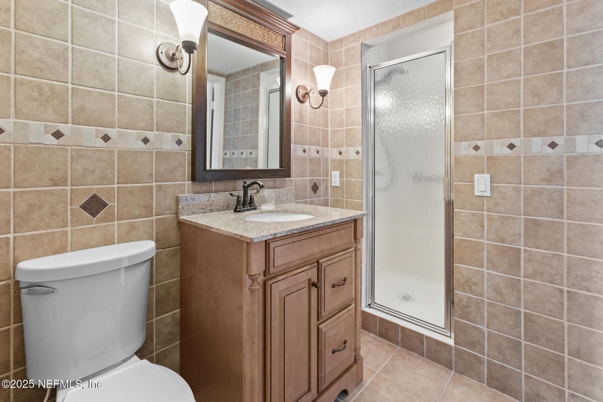 Bathroom, Glass Shower, Interior