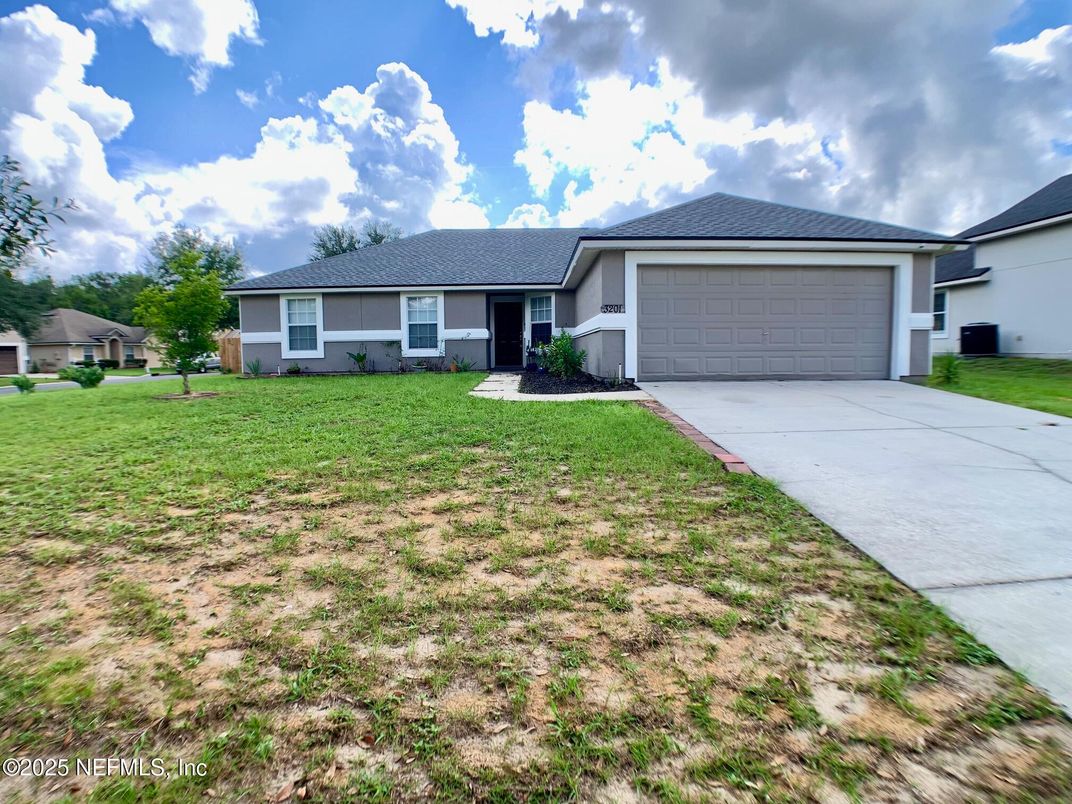 Attached, Backyard, Exterior, Facade, Ranch