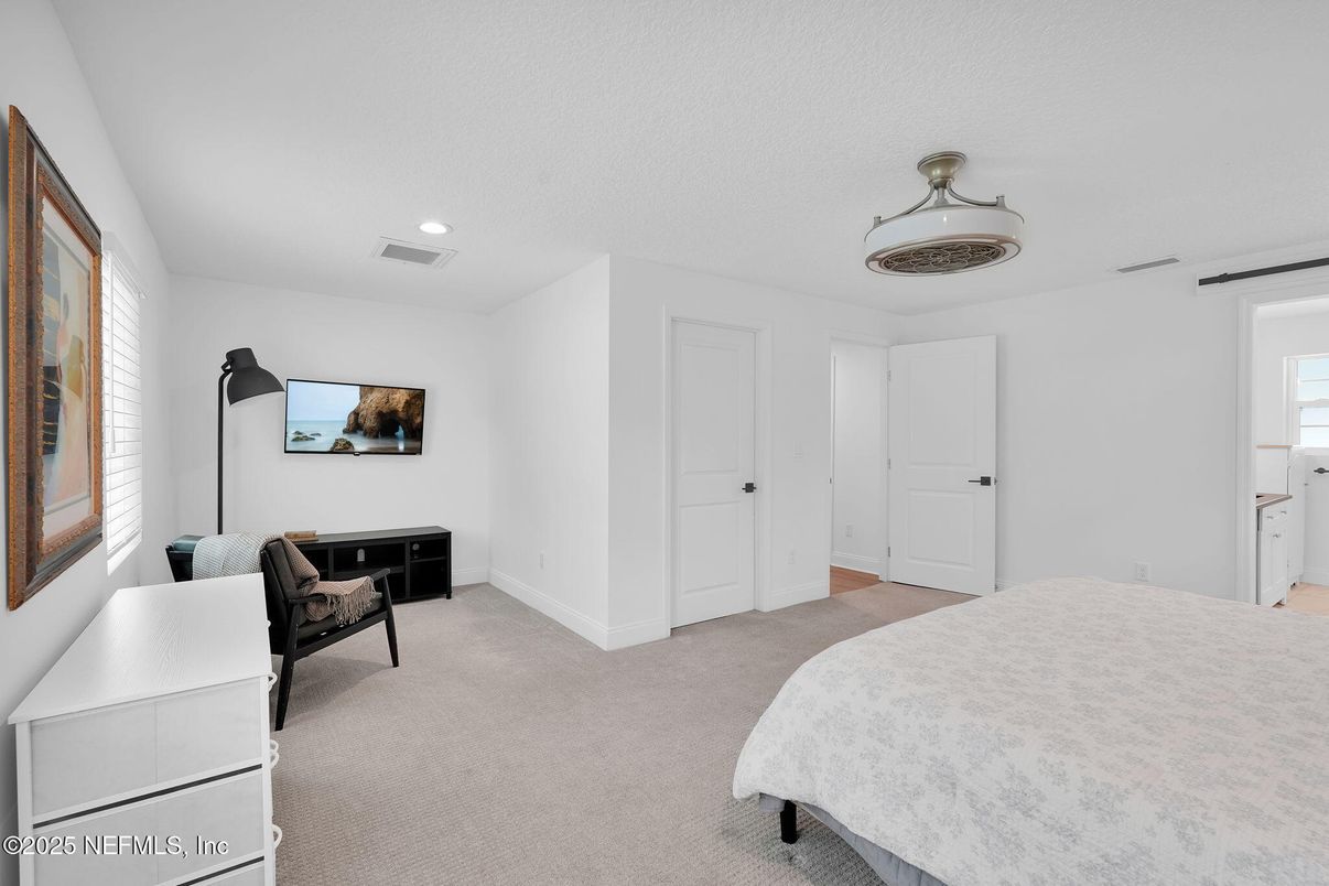 Bedroom, Home Office, Interior, Recessed Lighting