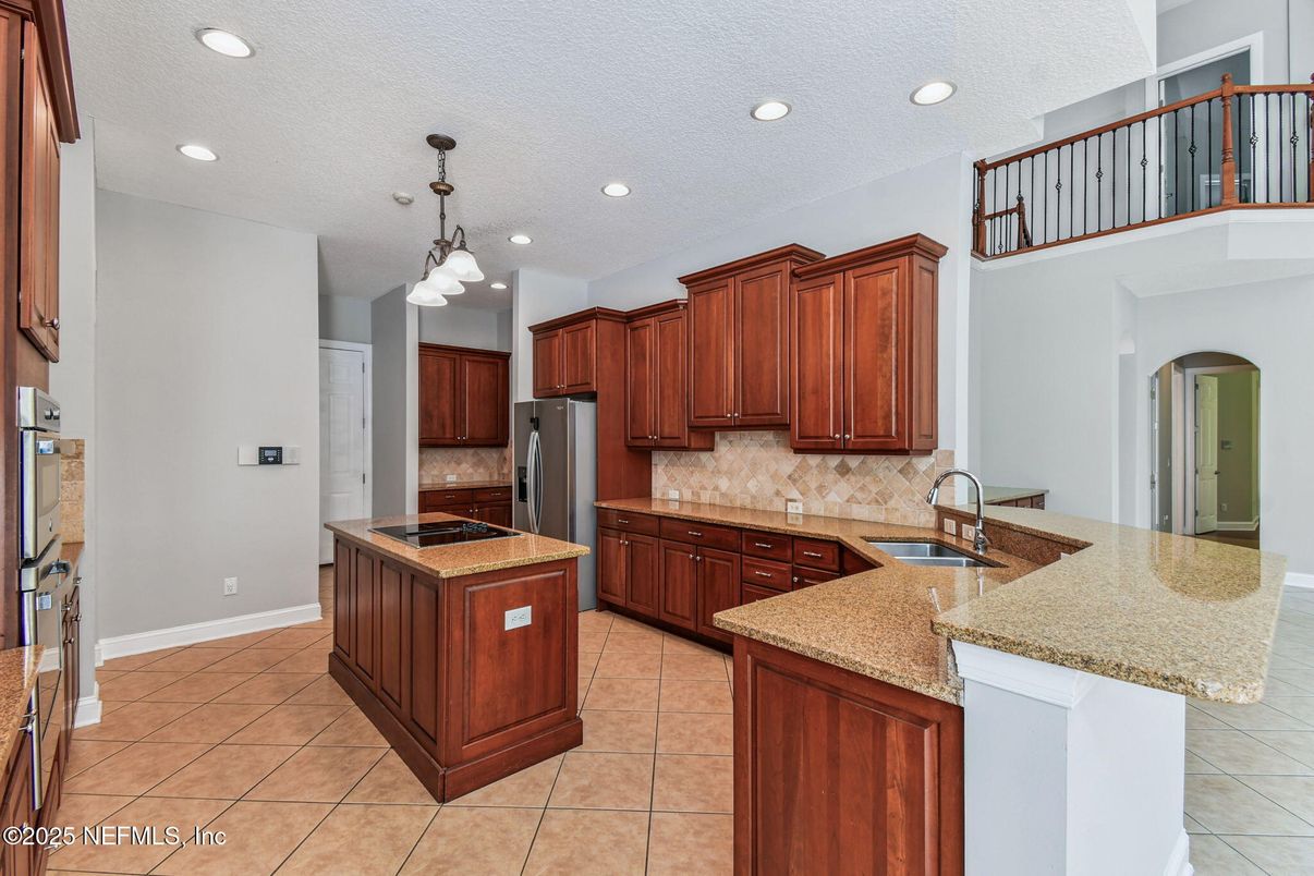 Interior, Kitchen, Pendant Lights, Recessed Lighting