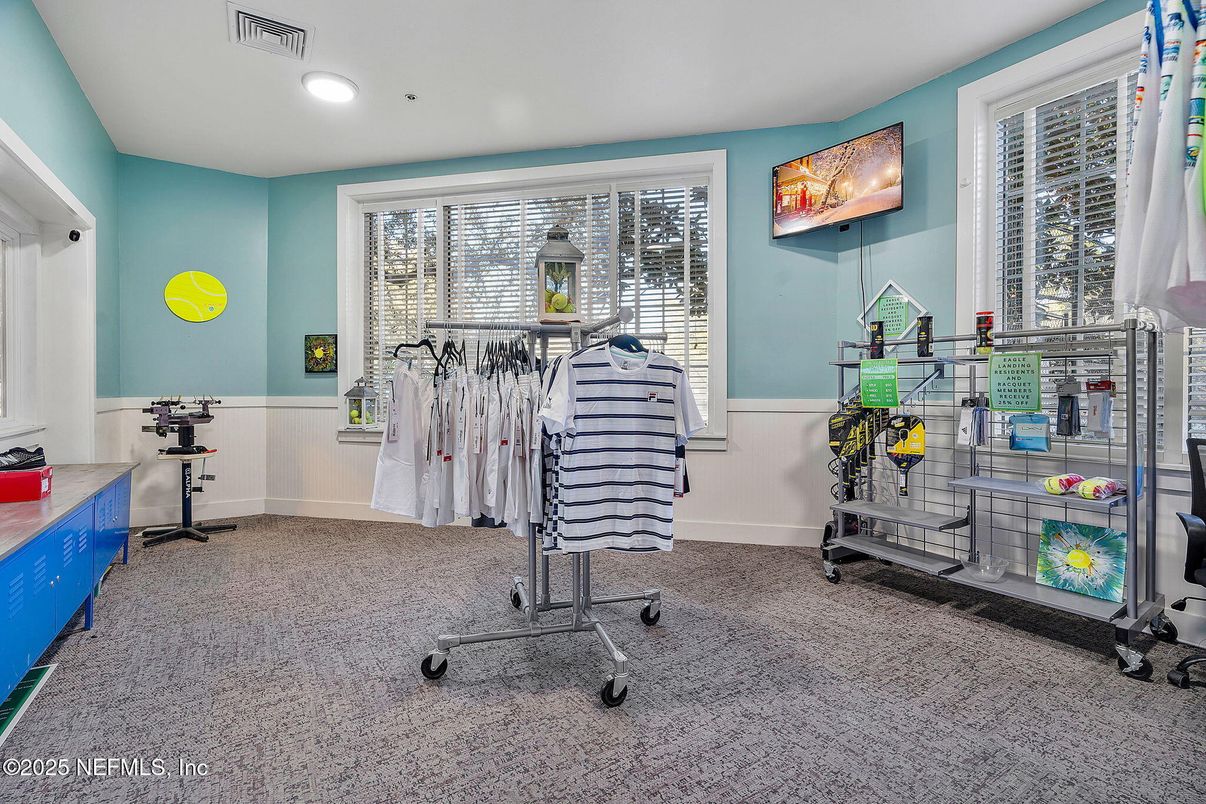 Fitness Equipment, Interior, Recessed Lighting